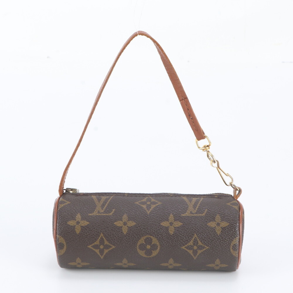 Louis Vuitton Monogram Papillon Pouch Only - Leather Handbag Brand Name Women's